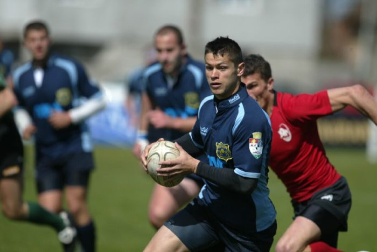 FOTO! Ştiinţa Baia Mare a învins RCMU  Timişoara cu scorul de 19-3