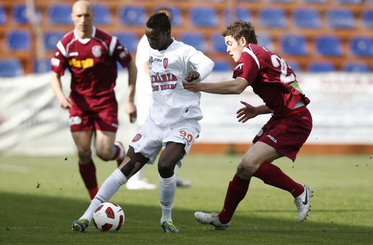 CFR, al treilea meci fără victorie după 0-0 la Tg. Mureş