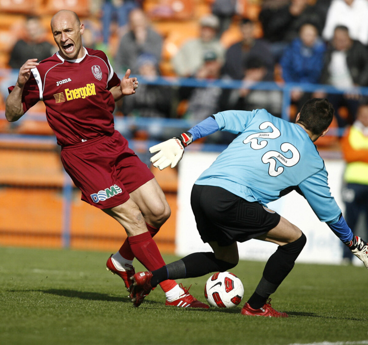 CFR, al treilea meci fără victorie după 0-0 la Tg. Mureş