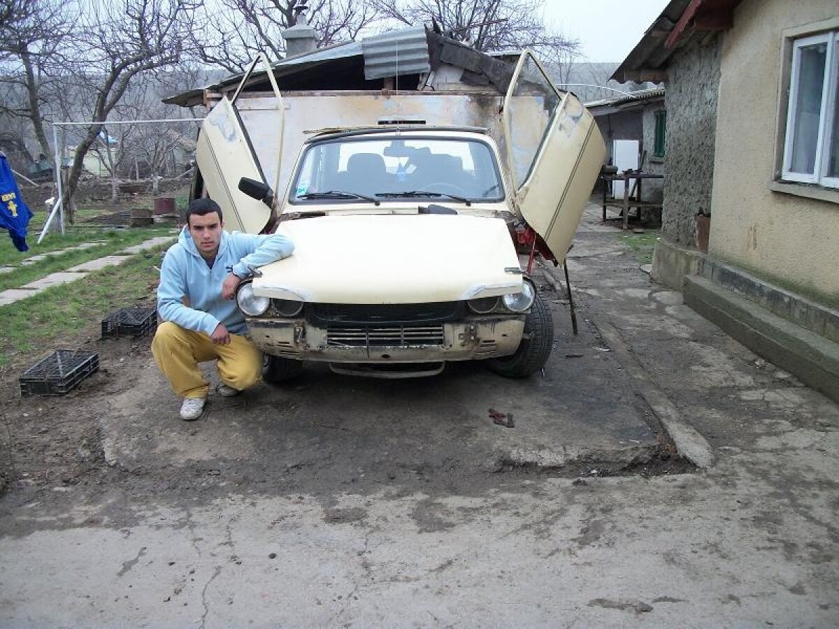 FOTO! Dacia 1310 cu uşi de Lamborghini