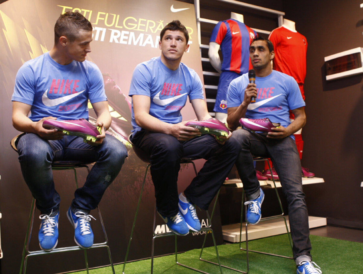 Steaua şi Dinamo au lansat noile ghete Nike