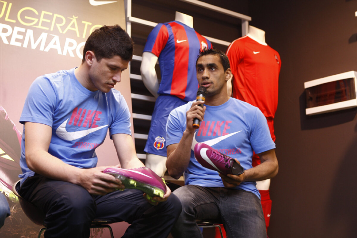 Steaua şi Dinamo au lansat noile ghete Nike