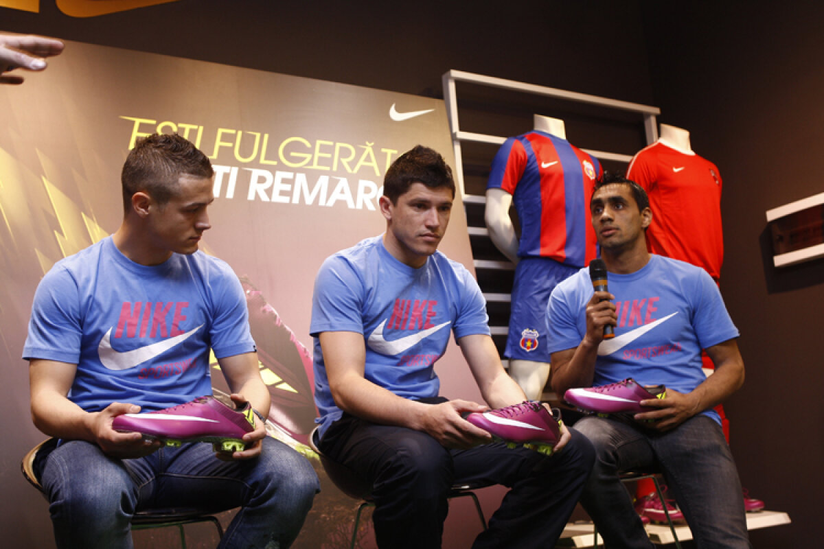 Steaua şi Dinamo au lansat noile ghete Nike