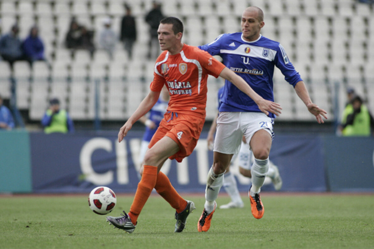 Craiova - FCM Tîrgu Mureş 2-1. Craiova cîştigă după 12 meciuri