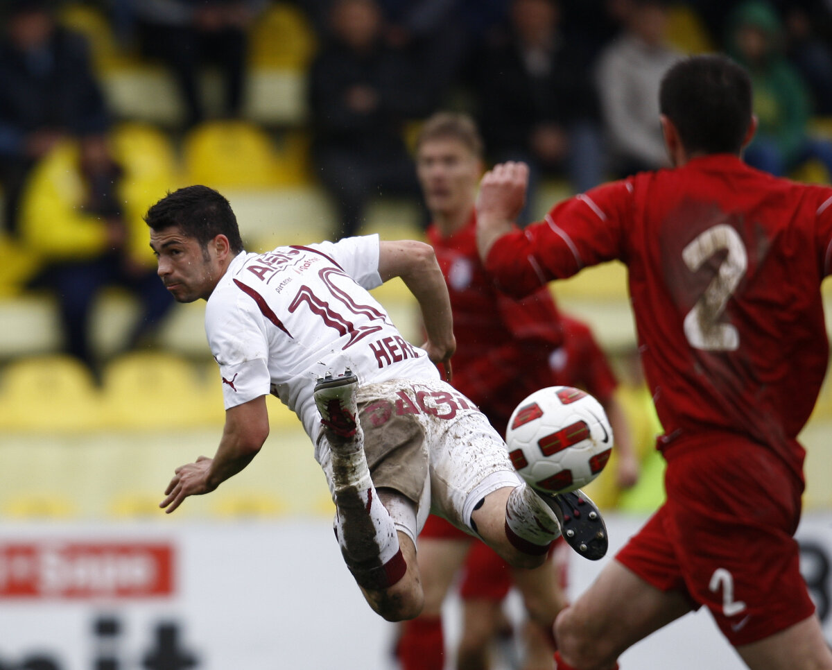 Rapid, la al doilea meci consecutiv fără gol marcat : 0-0 cu Brăneşti