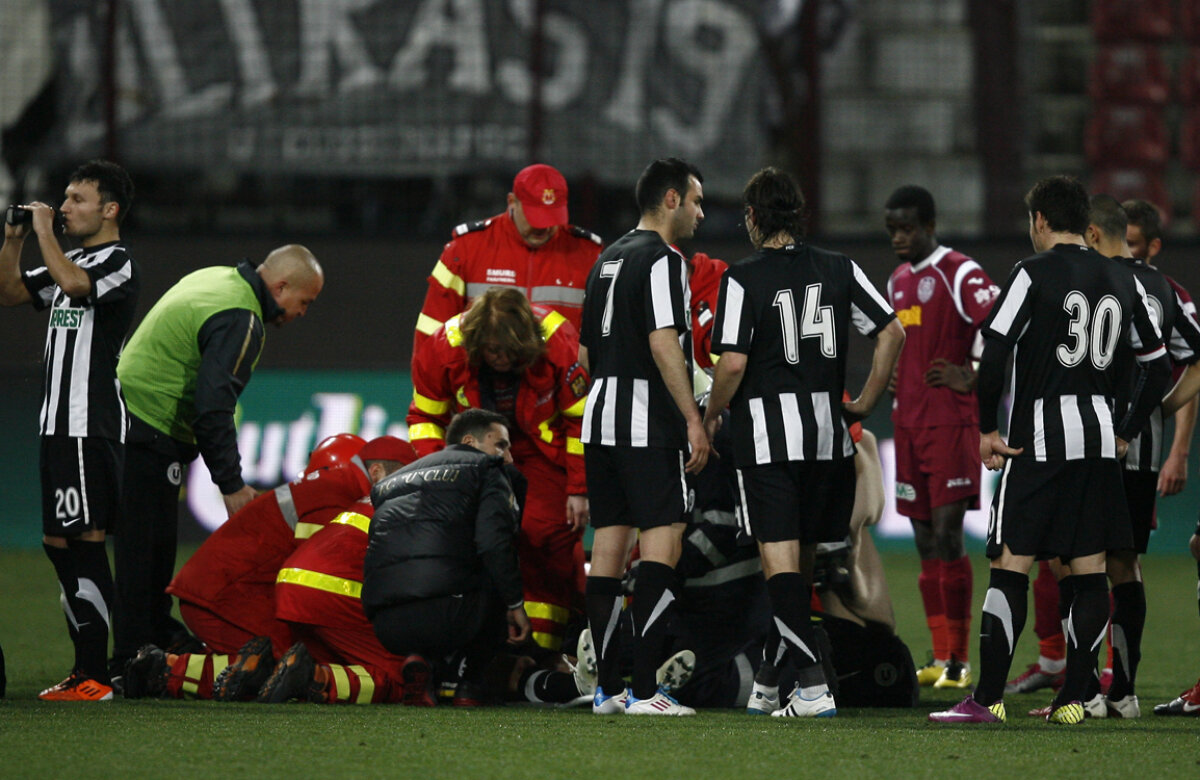 Niculescu e OK, azi se antrenează. Vezi ce spune Cadu şi ce zic medicii