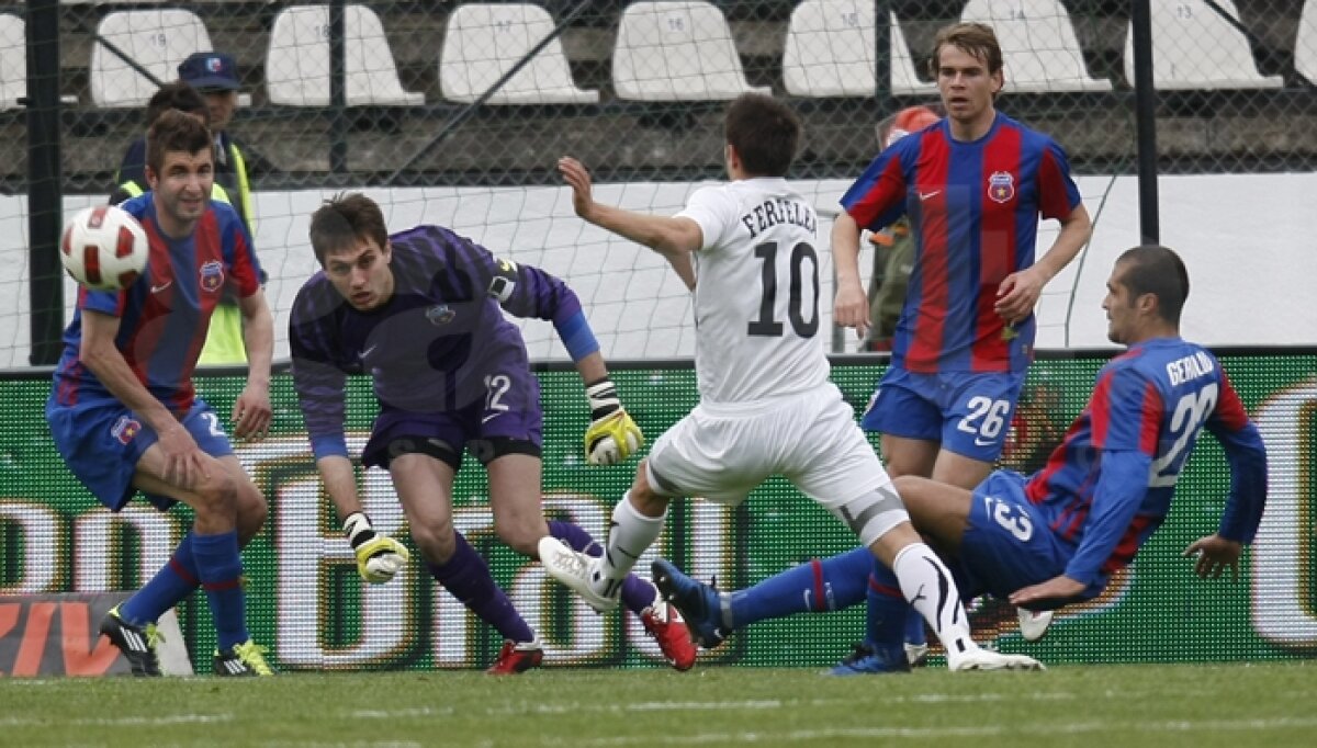 Sportul - Steaua 1-2. Echipa din Ghencea se apropie la 7 puncte de lider