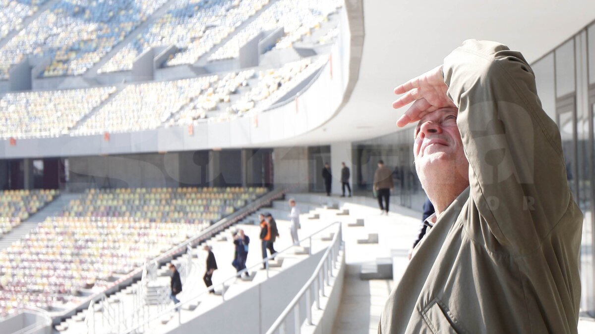FOTO Interes incredibil pentru noua arenă din Bucureşti » Peste 20.000 de persoane au văzut deja National Arena