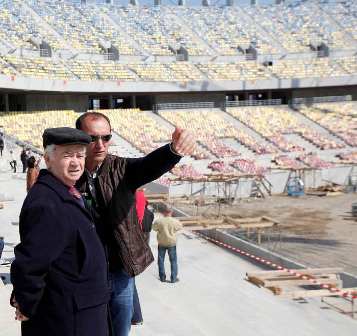 FOTO Interes incredibil pentru noua arenă din Bucureşti » Peste 20.000 de persoane au văzut deja National Arena