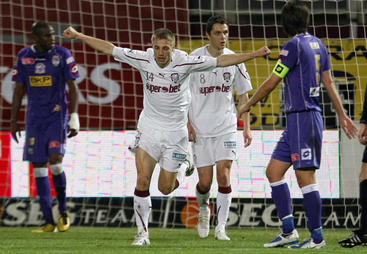 fazeVIDEO » Rapidul administrează Timişoarei prima înfrîngere a sezonului. Oţelul rămîne lider!