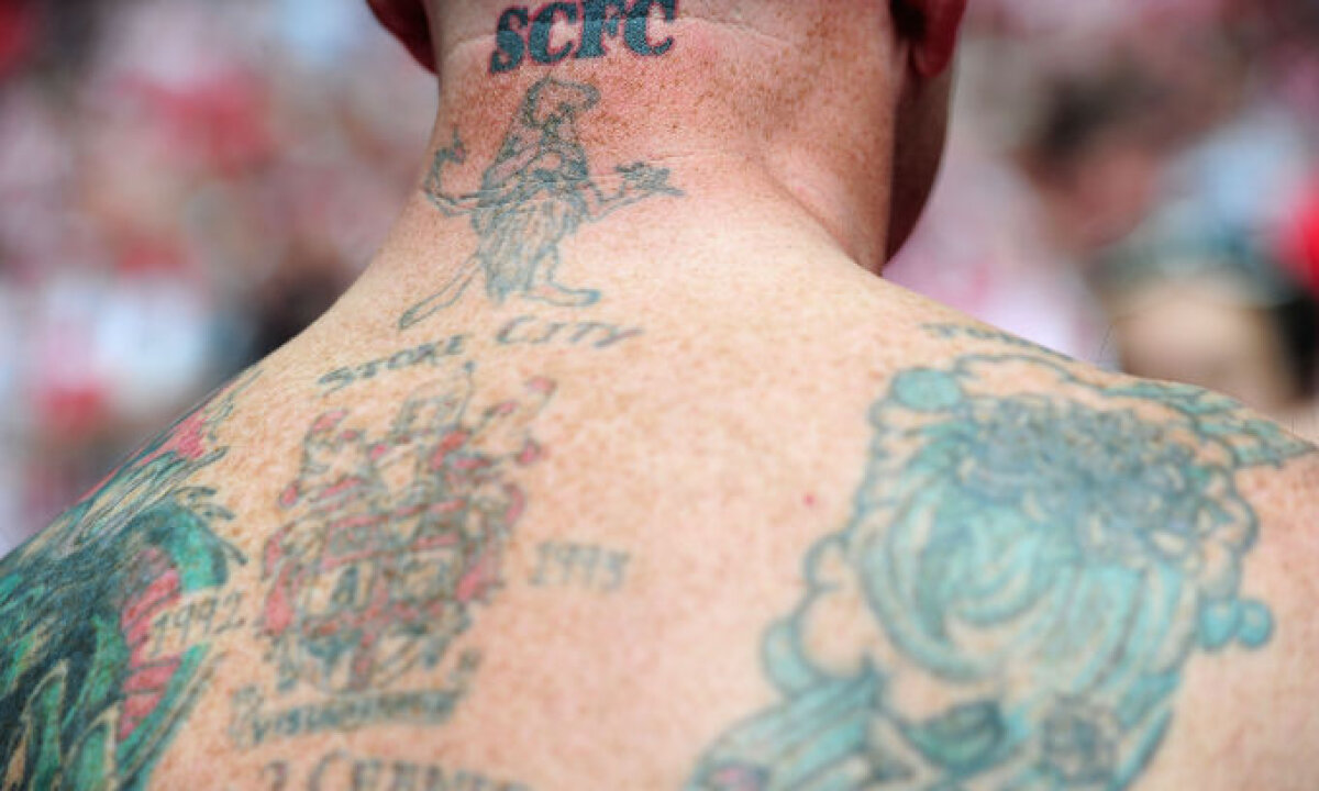 Dragostea fanilor nu are limite » Tatuajele împînzesc stadioanele