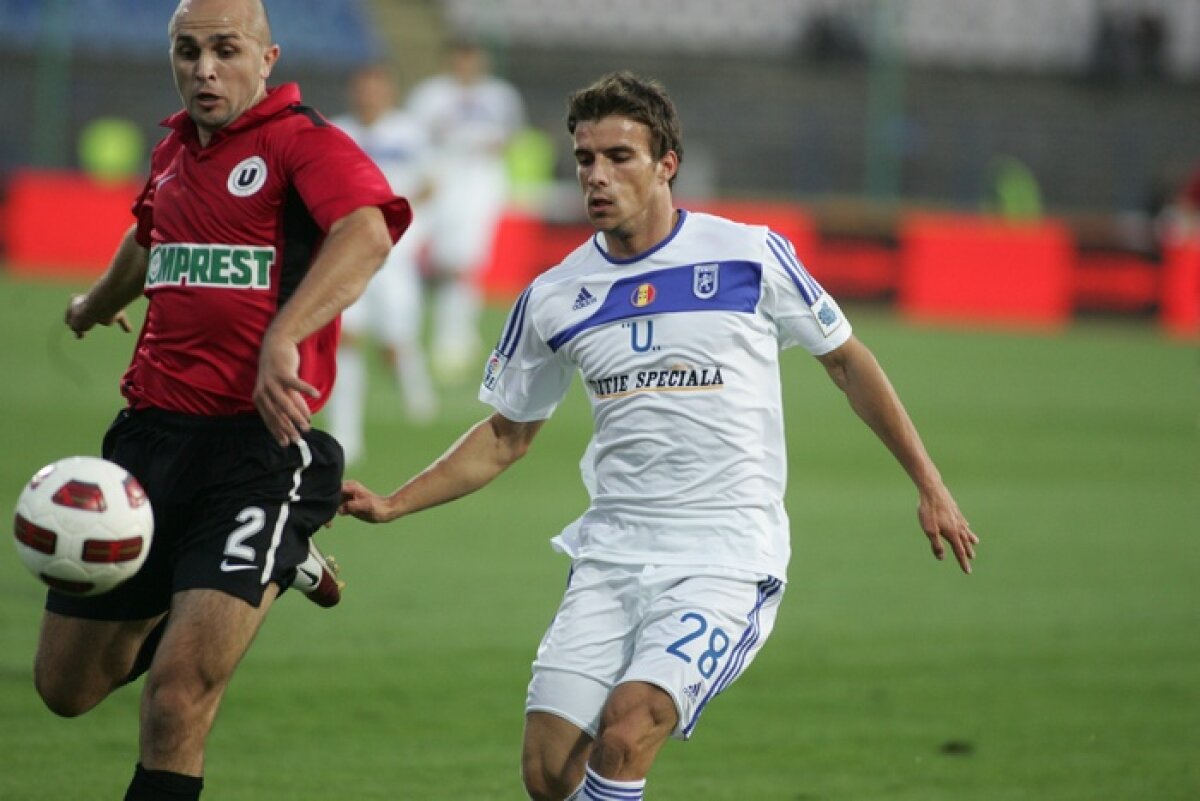 U Cluj învinge lejer pe Craiova şi îi egalează pe rivalii de la CFR