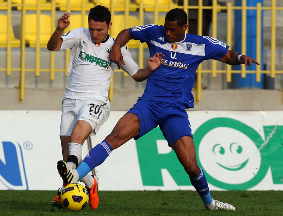 U Cluj învinge lejer pe Craiova şi îi egalează pe rivalii de la CFR