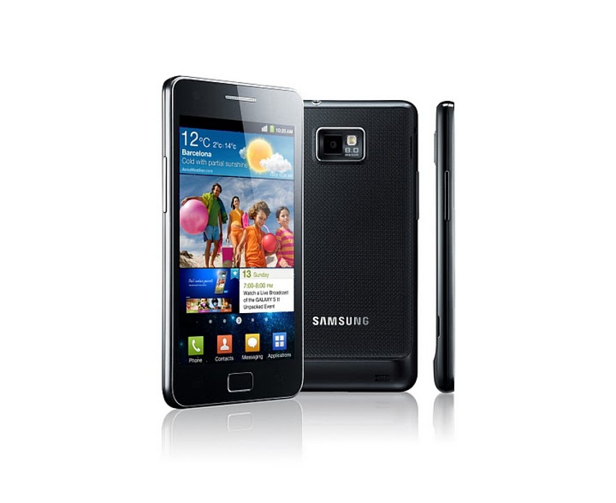 Samsung Galaxy S II – campion la design lejer, performanta si display realist