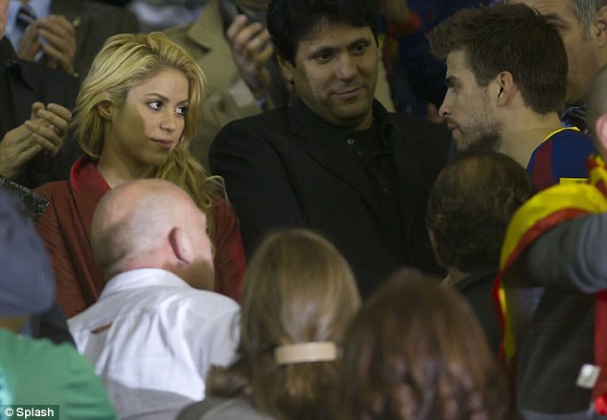 FOTO şi VIDEO » Shakira i-a trimis bezele lui Pique. La final, l-a consolat