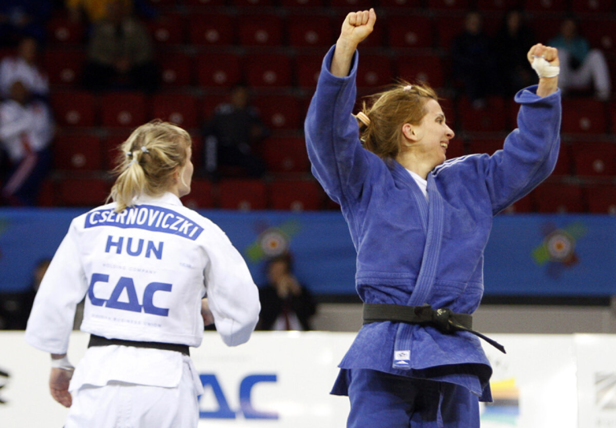 Alina Dumitru a cîştigat un nou titlu continental. Corina Căprioriu a luat bronzul » De şapte stele