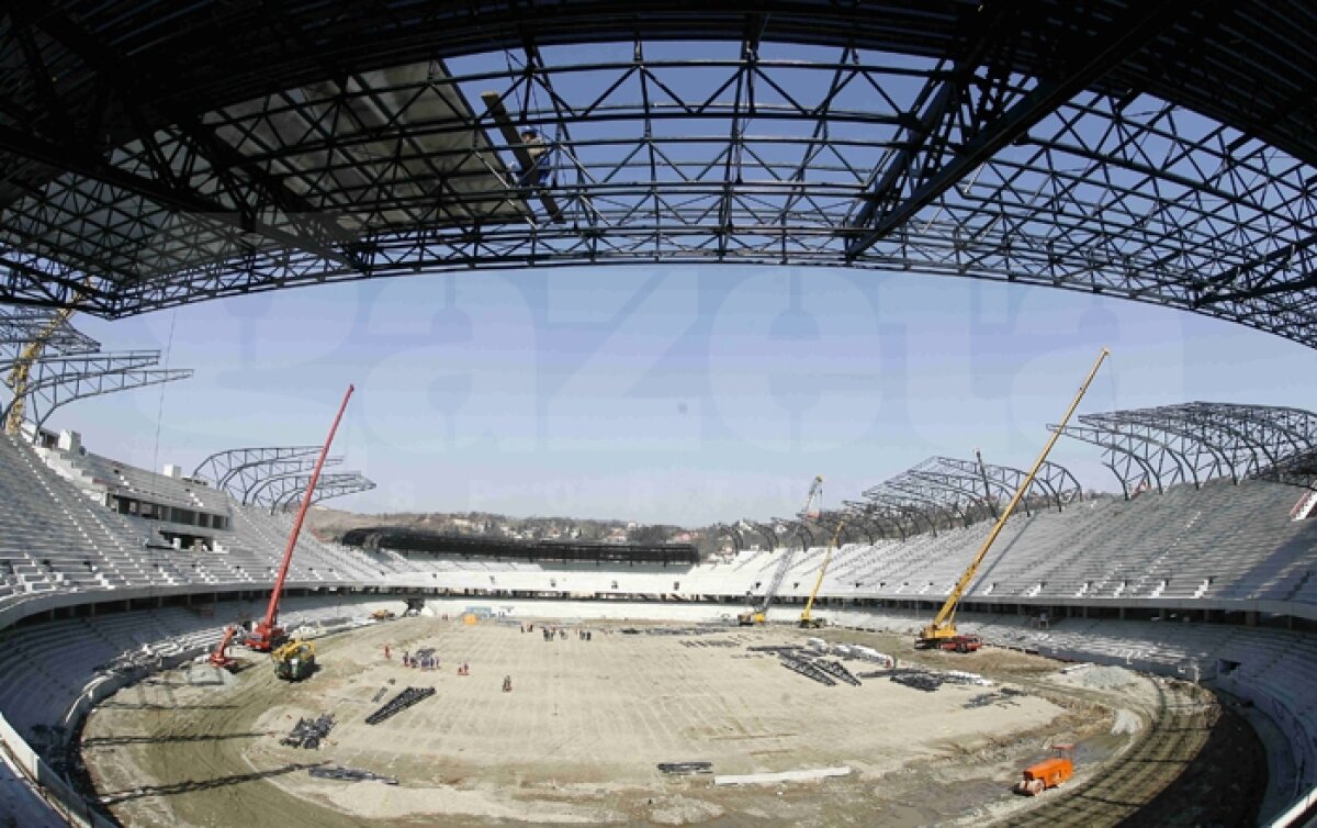 FOTO România-Belarus se va disputa la Cluj, pe noua arenă de 45 de milioane de euro!