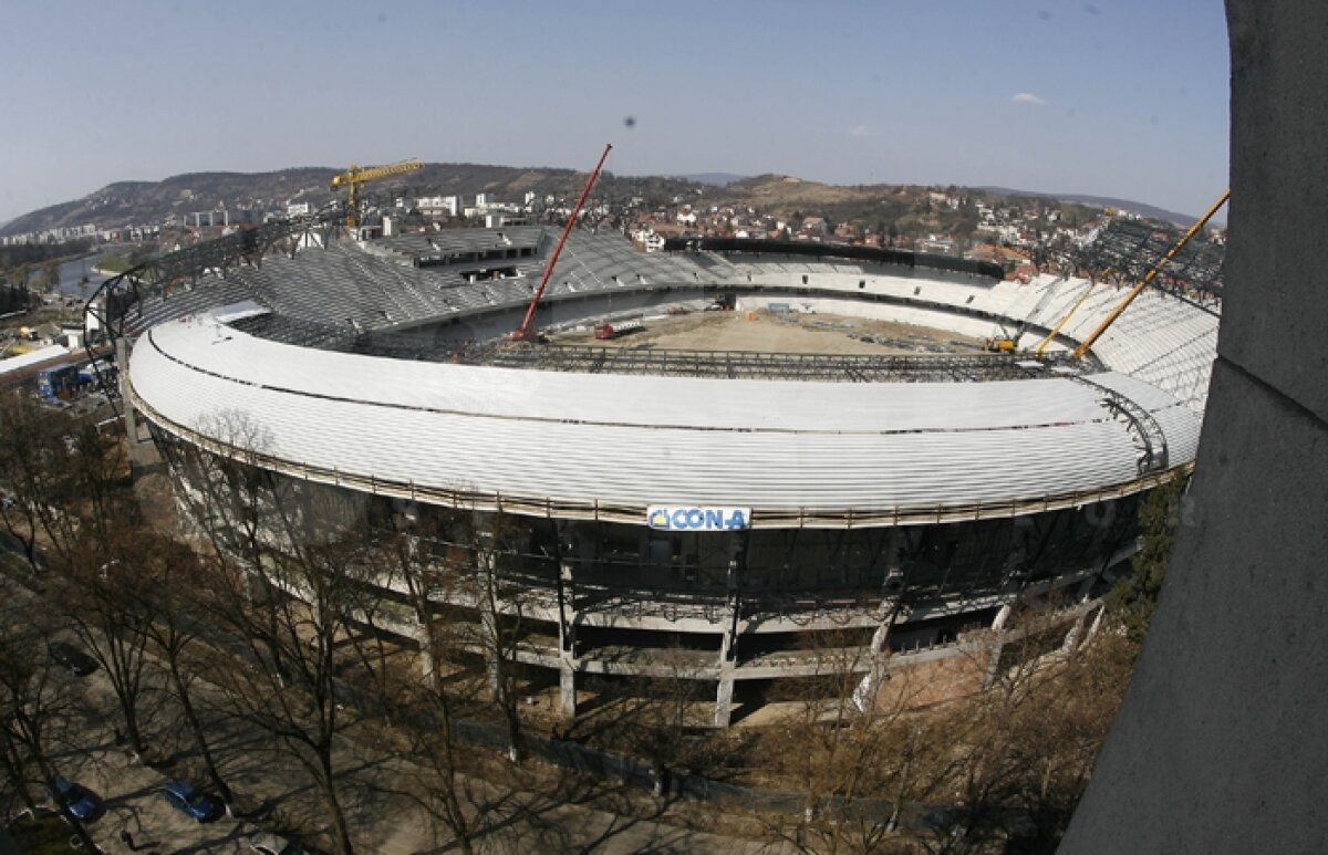 FOTO România-Belarus se va disputa la Cluj, pe noua arenă de 45 de milioane de euro!