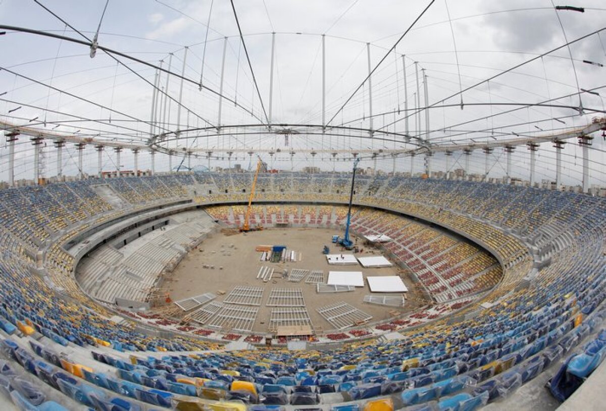 Primaria a aprobat autorizaţia de finalizare a ultimelor lucrări la Arena Naţională