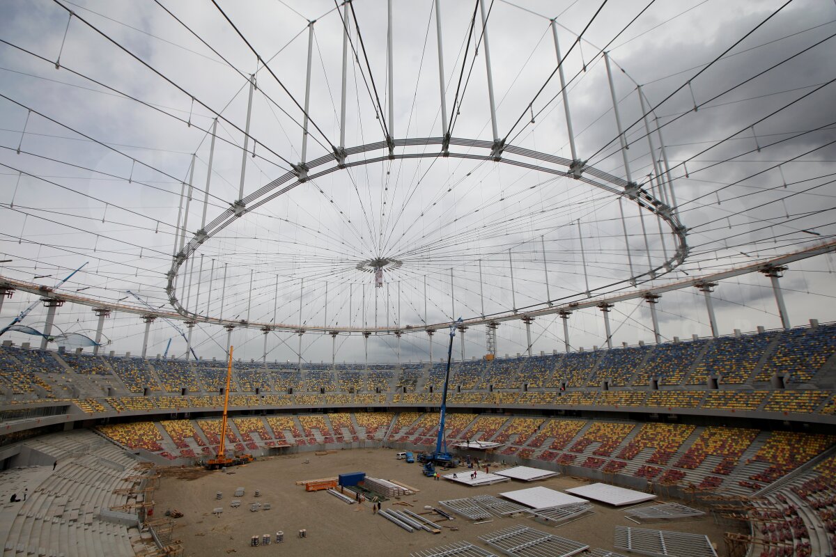 Primaria a aprobat autorizaţia de finalizare a ultimelor lucrări la Arena Naţională