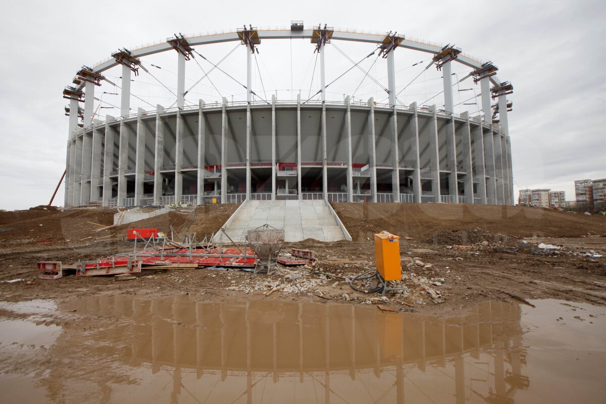 Primaria a aprobat autorizaţia de finalizare a ultimelor lucrări la Arena Naţională