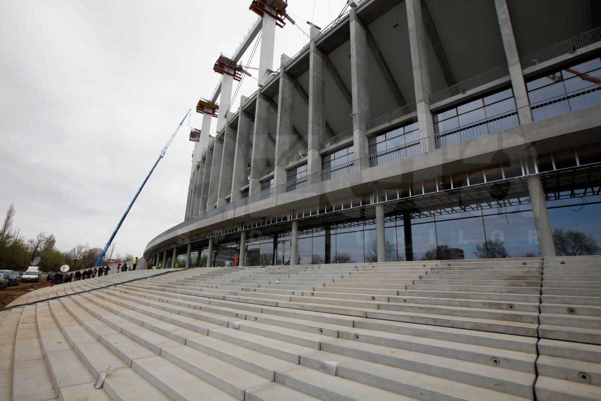 Primaria a aprobat autorizaţia de finalizare a ultimelor lucrări la Arena Naţională