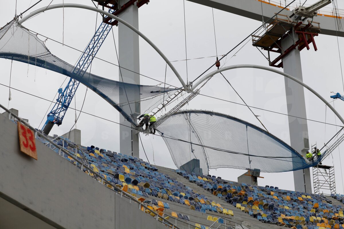 Primaria a aprobat autorizaţia de finalizare a ultimelor lucrări la Arena Naţională