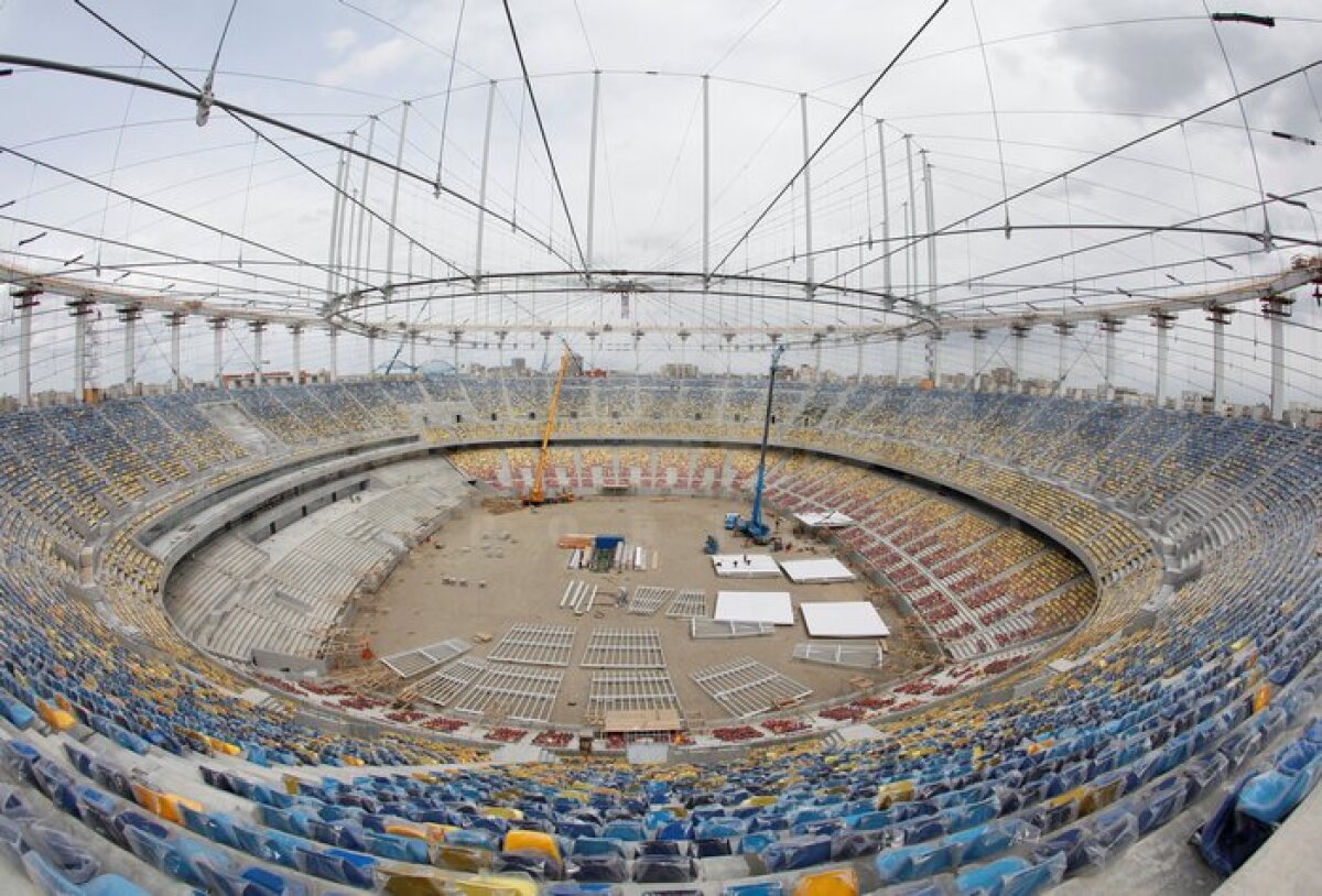 Primaria a aprobat autorizaţia de finalizare a ultimelor lucrări la Arena Naţională