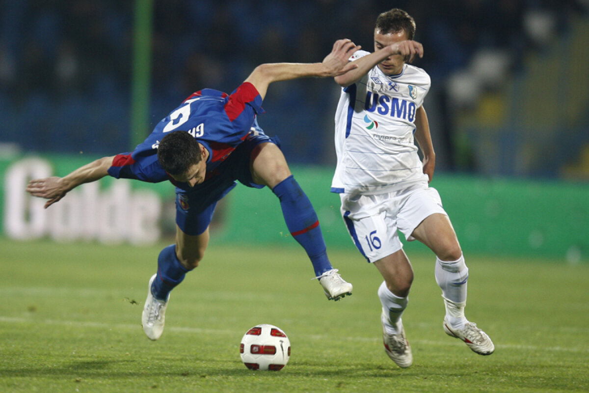 FOTO & VIDEO Cronica la Pandurii - Steaua 1-1 scrisă de Cristi Geambaşu » Voleul care ascunde ruşinea
