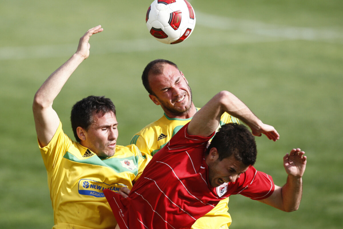 Brăneşti - Vaslui 1-3. Moldovenii sînt lideri cel puţin pînă diseară