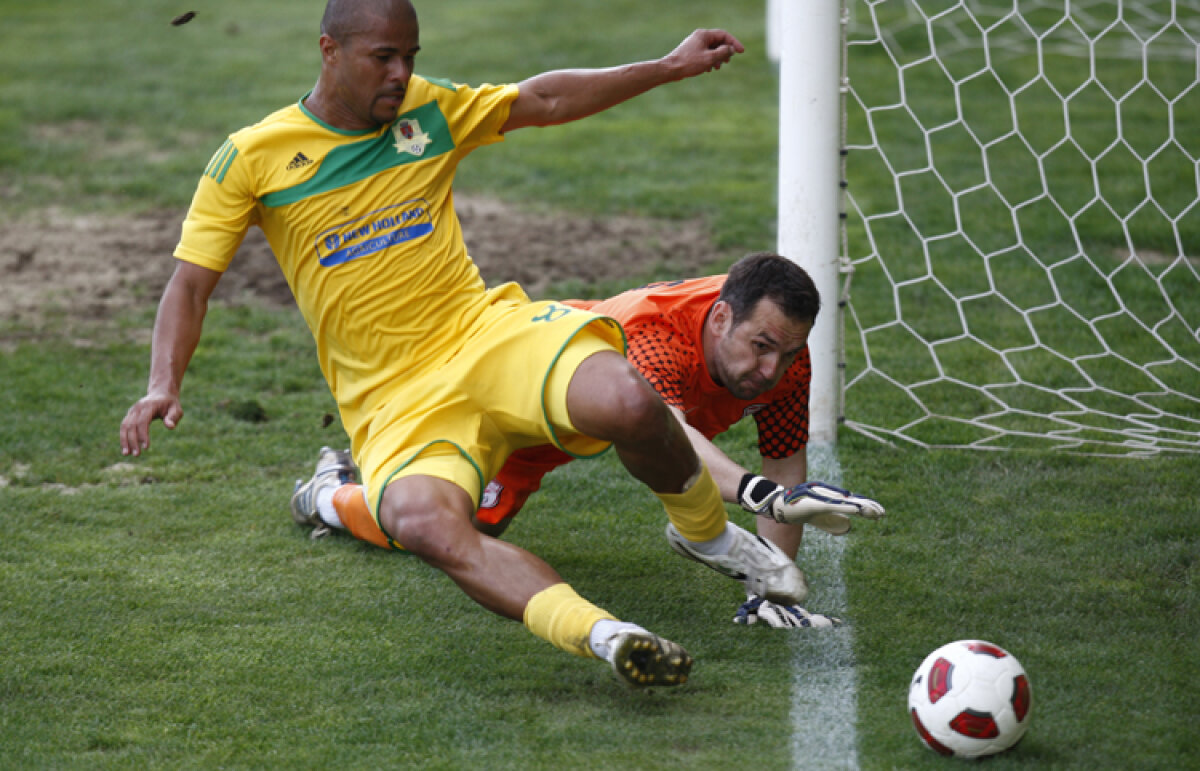 Brăneşti - Vaslui 1-3. Moldovenii sînt lideri cel puţin pînă diseară