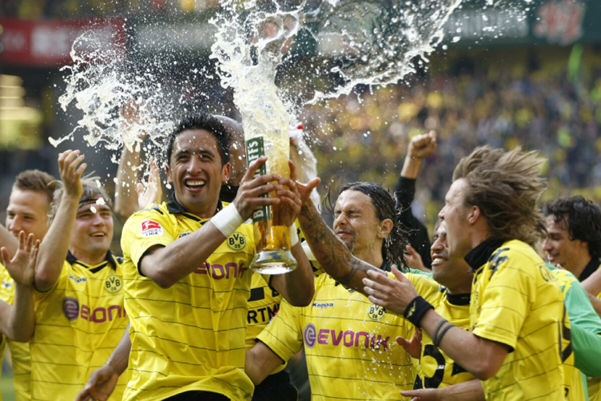 Dortmund şi-a asigurat al 7-lea titlu de campioană » Să curgă berea!