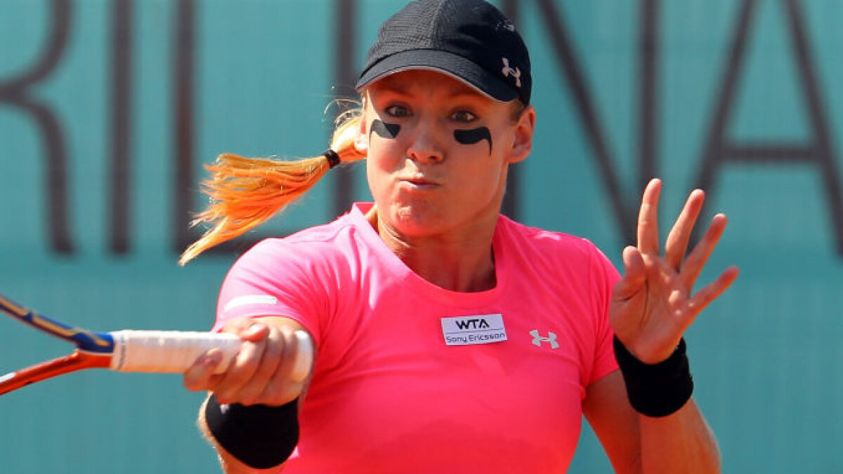 FOTO O americancă războinică face senzaţie la Madrid