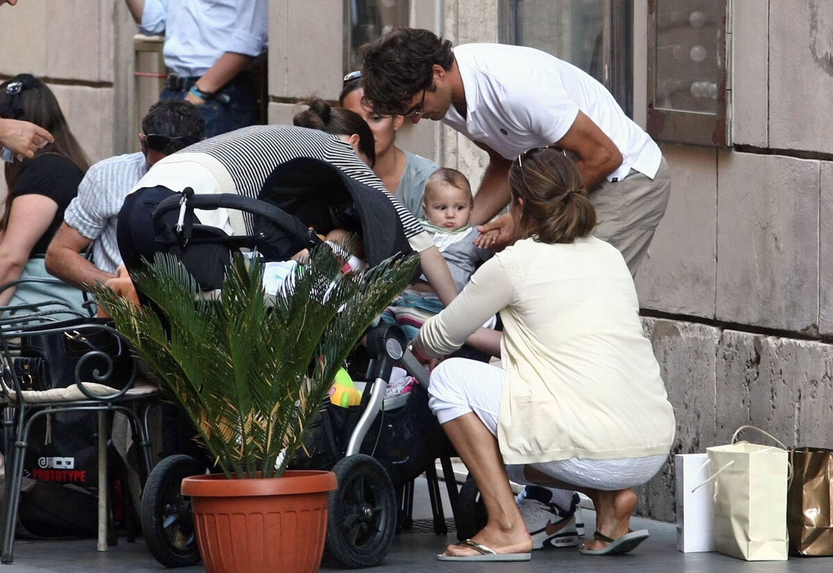 Federer vorbeşte despre fiicele sale » Un tată mîndru