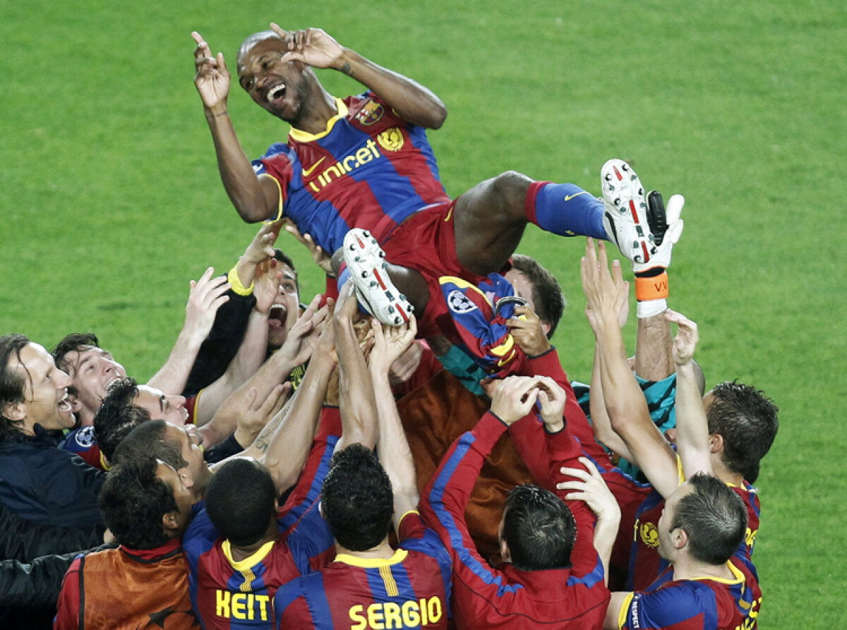 FOTO » Drumul spre victorie: durere, frică, emoţie, speranţă, zîmbet » Cum au învins Abidal şi Marcos Antonio cancerul