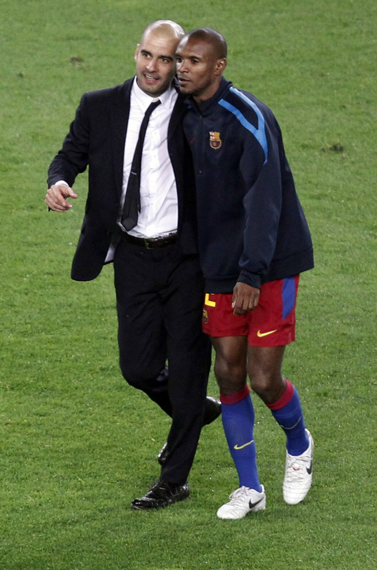 FOTO » Drumul spre victorie: durere, frică, emoţie, speranţă, zîmbet » Cum au învins Abidal şi Marcos Antonio cancerul