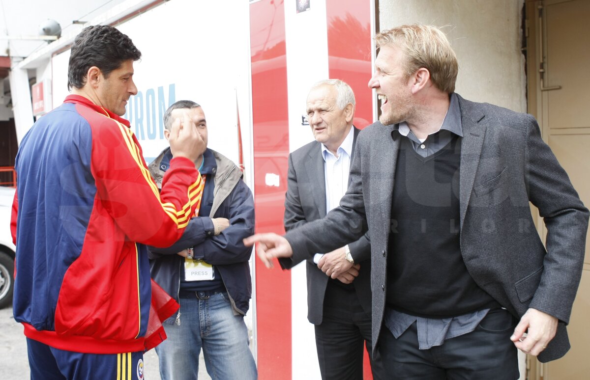 FOTO Belo s-a întîlnit azi cu Prosinecki, fostul coleg de cameră de la Steaua Roşie Belgrad