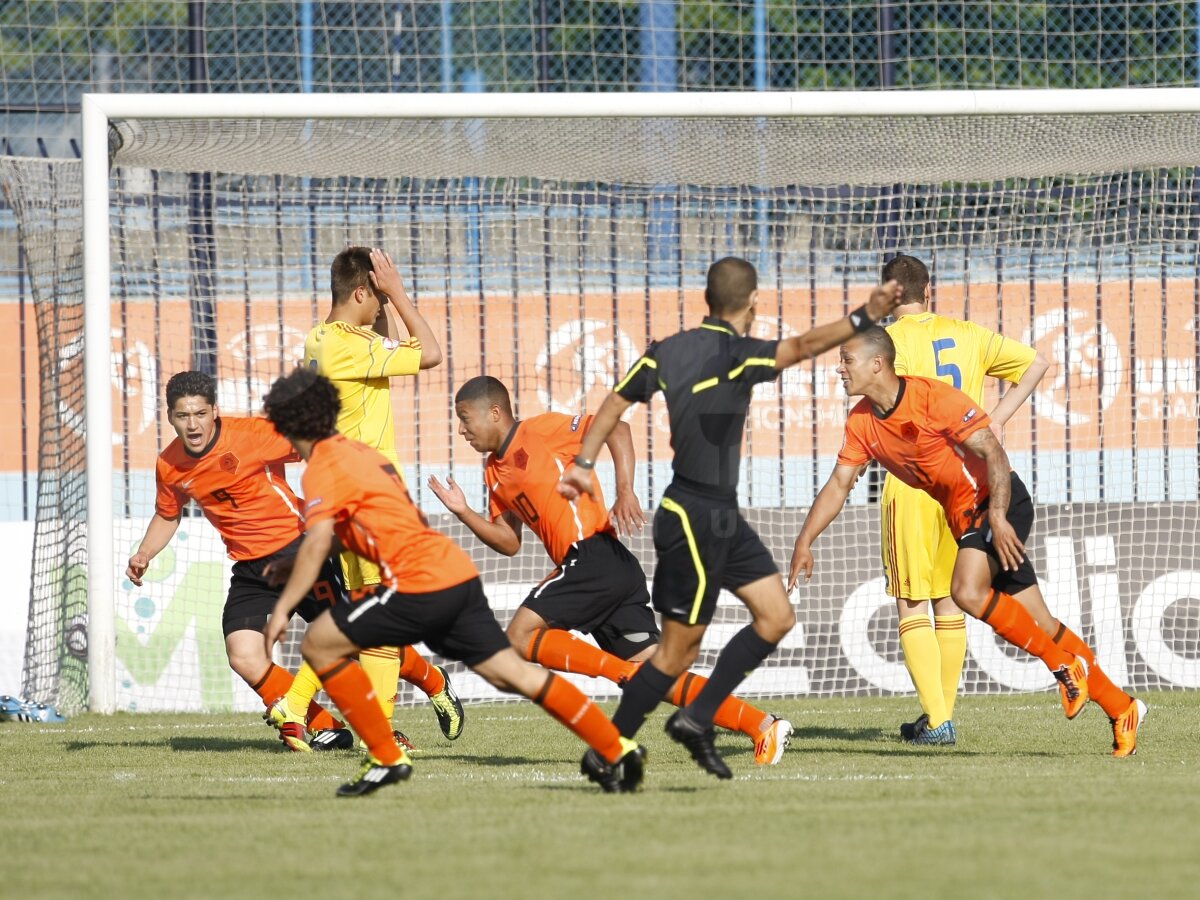 FOTO» România U17 - Olanda U17 0-1. Un egal cu Germania ne duce la Mondial