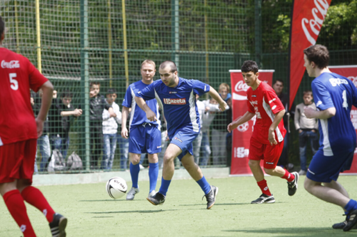 Puştii din liceul "Mircea Eliade" au jucat contra echipei Gazetei » Maitreyi, mai patru...