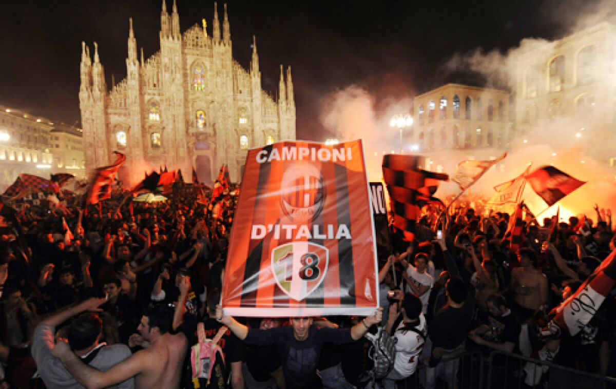 GALERIE FOTO: Milan a pus capăt dictaturii rivalei Inter » 18 roşu şi negru