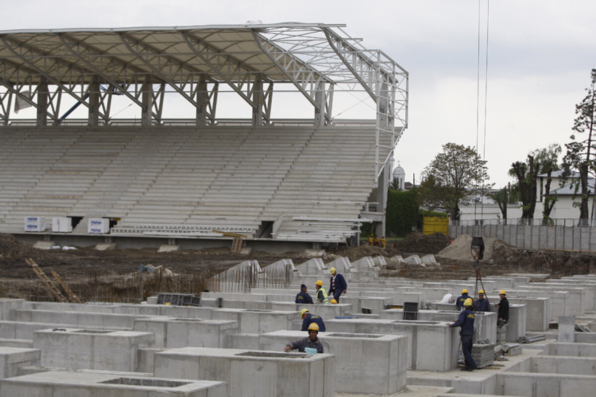 Gazeta a vizitat şantierul stadionului din Ploieşti » Aici vrem să batem Belarus