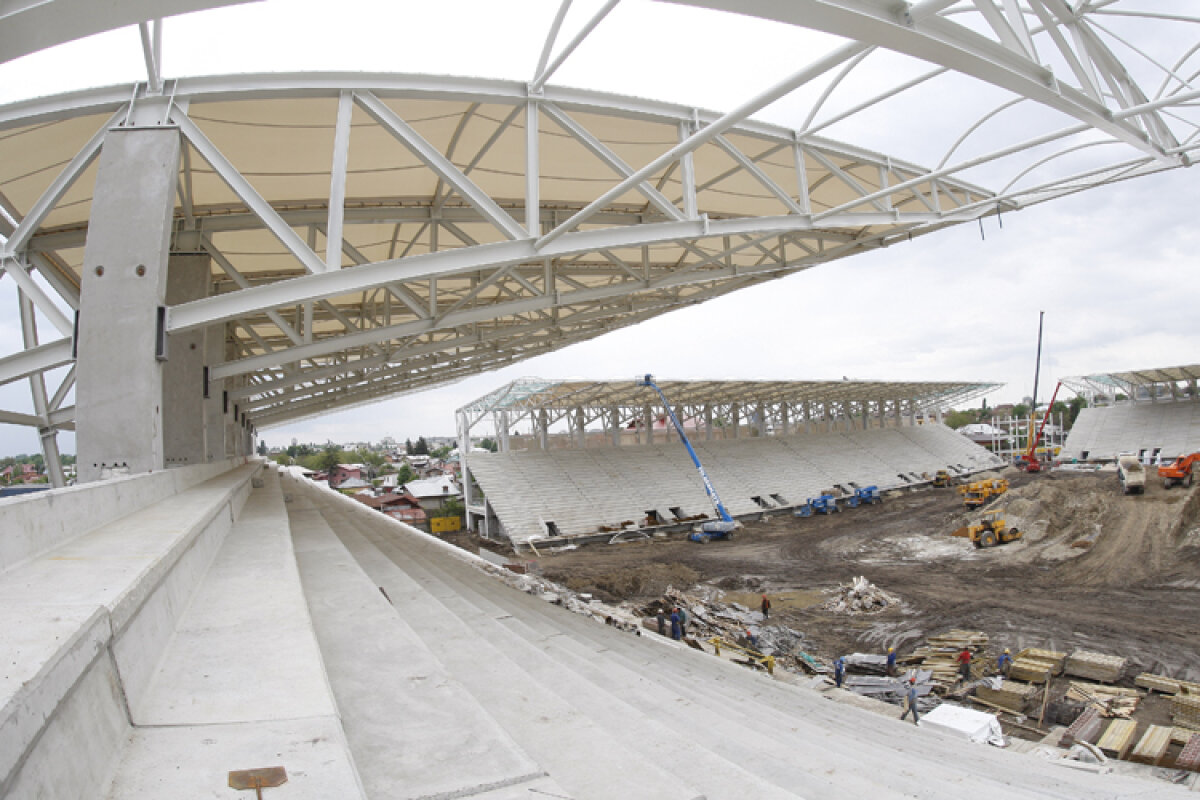 Gazeta a vizitat şantierul stadionului din Ploieşti » Aici vrem să batem Belarus