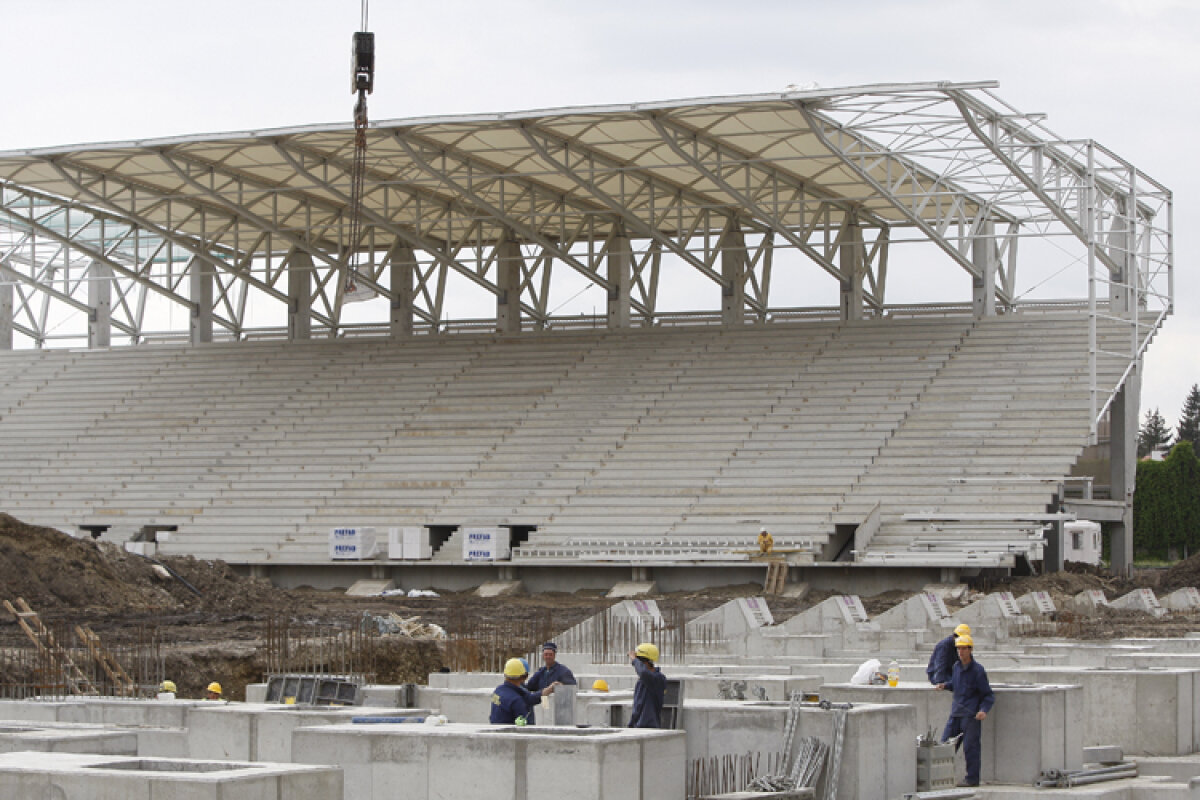 Gazeta a vizitat şantierul stadionului din Ploieşti » Aici vrem să batem Belarus