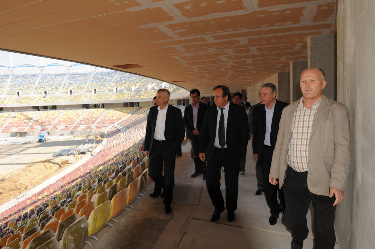 UPDATE Dumitru Dragomir, entuziasmat de National Arena: "Vreau cuplaje, cu Steaua şi Dinamo"