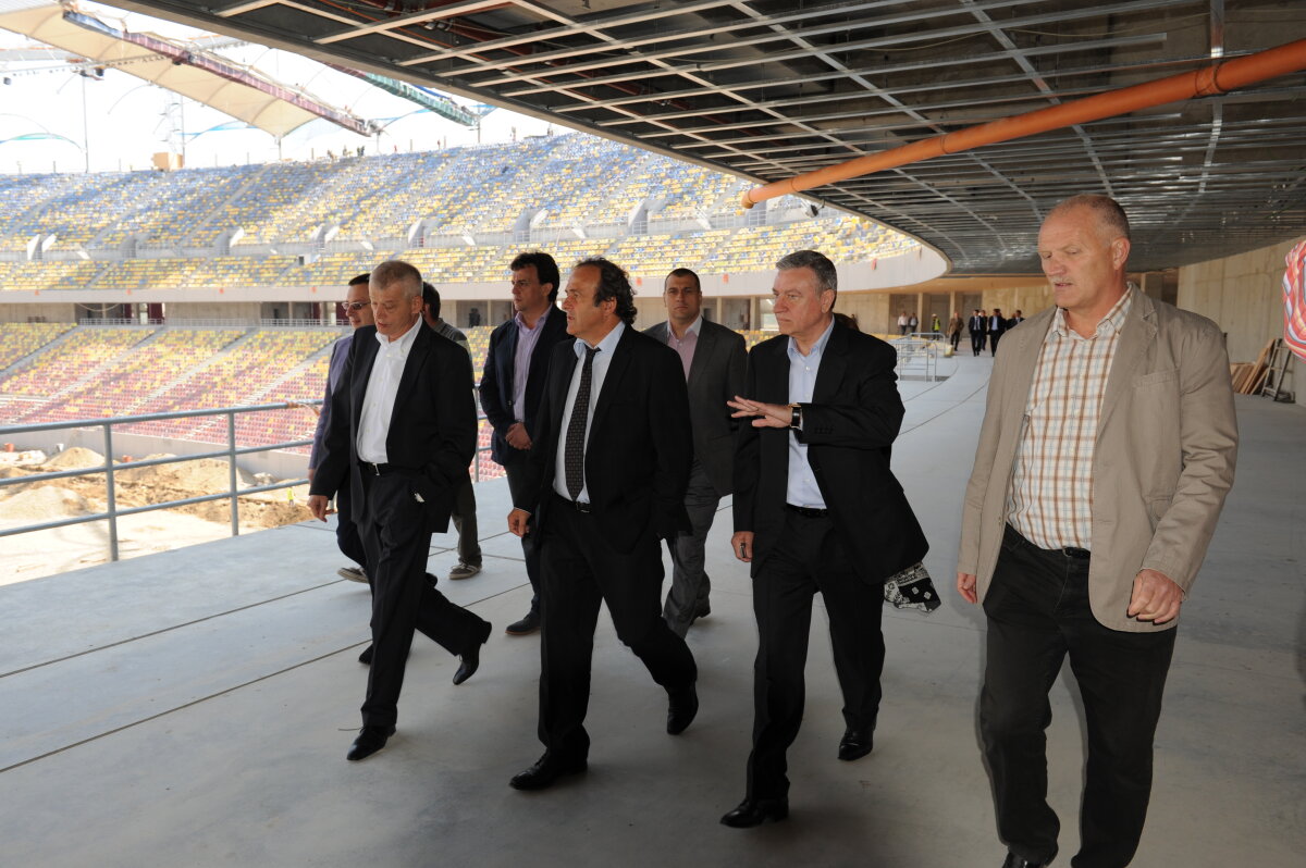 UPDATE Dumitru Dragomir, entuziasmat de National Arena: "Vreau cuplaje, cu Steaua şi Dinamo"