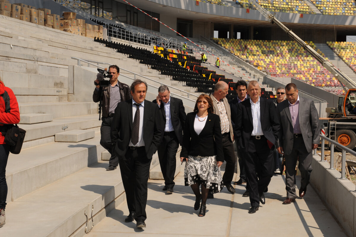 UPDATE Dumitru Dragomir, entuziasmat de National Arena: "Vreau cuplaje, cu Steaua şi Dinamo"