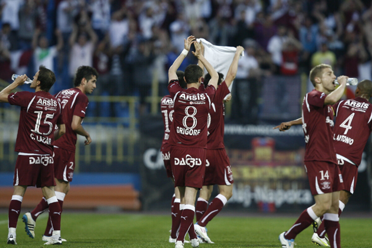 VIDEO şi liveTEXT » Rapid, în Europa după 3 ANI! Elevii lui Rada au bătut cu 2-1 la Cluj
