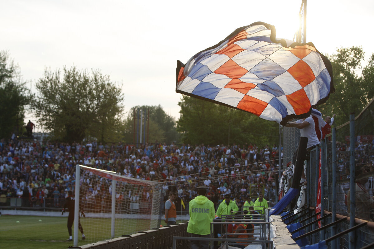 FINALA LIGII 1 » Oţelul - Timişoara 2-1. Doar TAS-ul şi Pandurii le mai pot lua titlul gălăţenilor