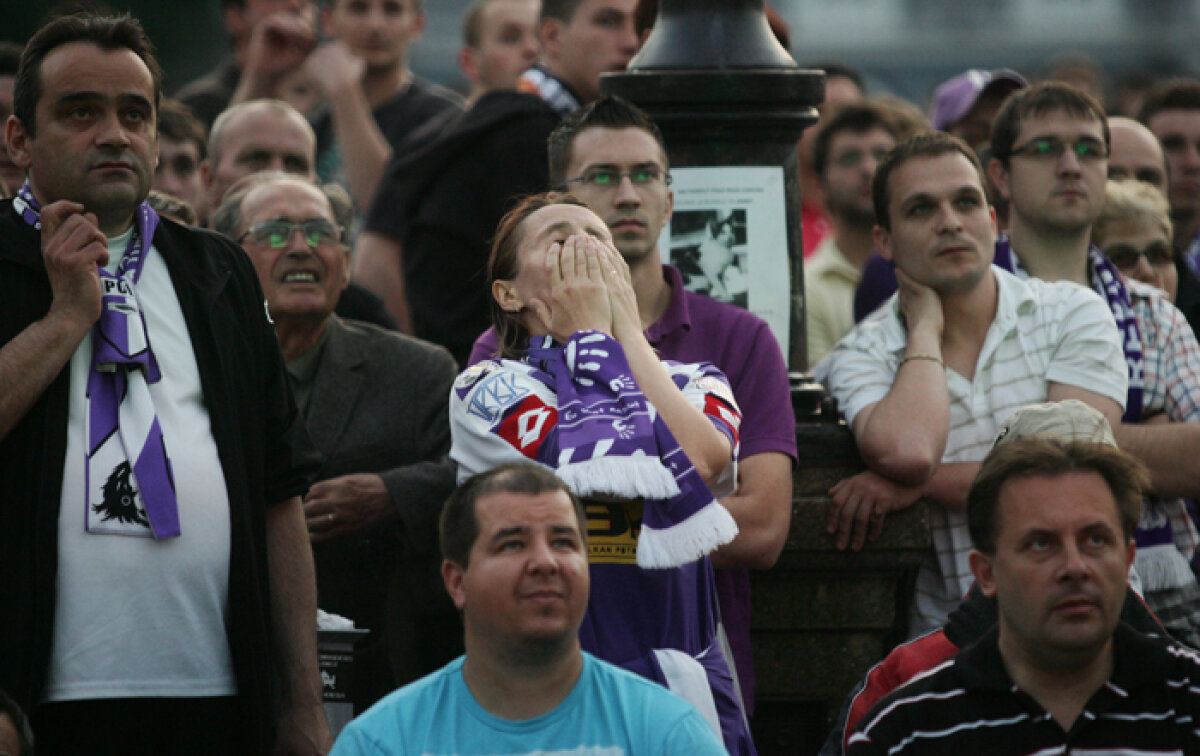 3.000 de suporteri timişoreni au urmărit deziluzionaţi o nouă ratare a titlului » Piaţa tristeţii