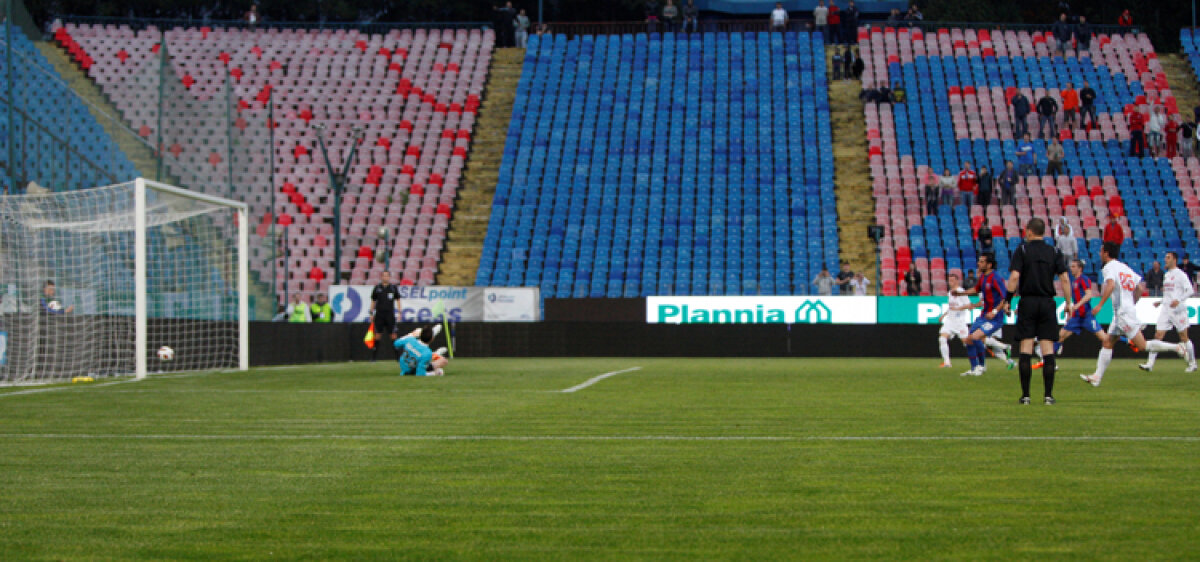 Steaua învinge prin golul lui Dică şi mai are nevoie de o victorie pentru a fi în Europa